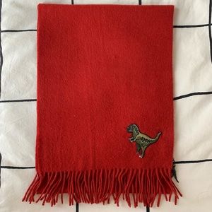 Brand New Coach Wool / Cashmere Rexy Scarf